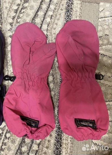 Варежки зимние детские