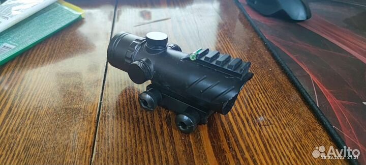 Коллиматорный прицел Marcool acog Custom 1x30 BK