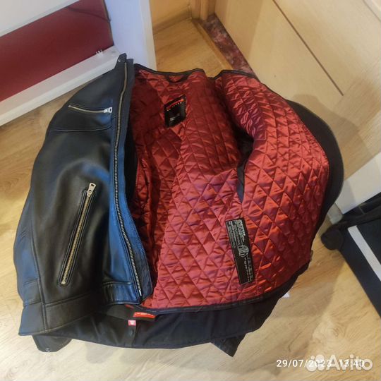 Кожаная куртка мужская Spidi 54