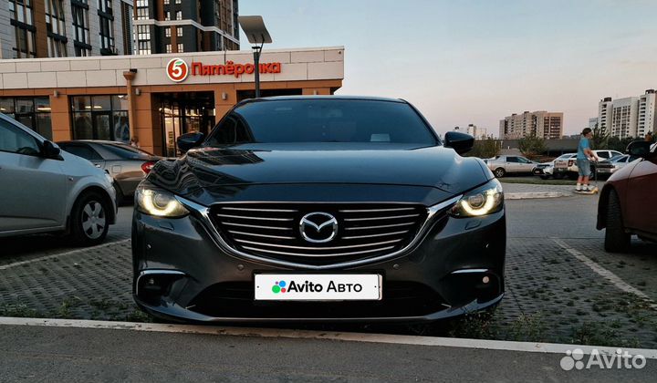 Mazda 6 2.5 AT, 2016, 134 000 км