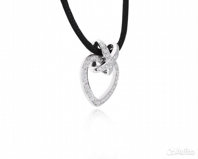 Золотой кулон Chaumet Liens Heart