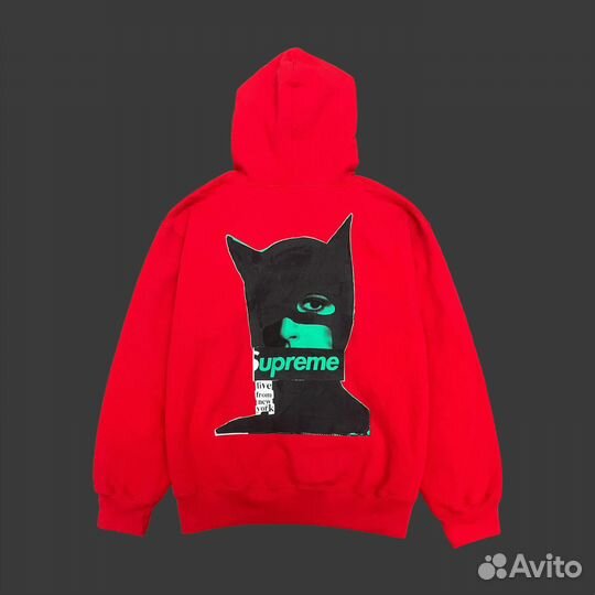 Supreme Catwoman Худи Новое Оригинал