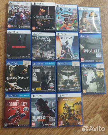 Игры на PS4 и PS5