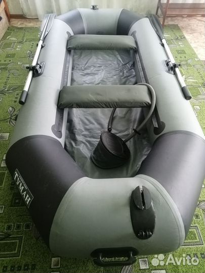 Лодка надувная двухместная