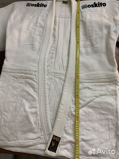 Дзюдога белая DAX Moskito 180см рост