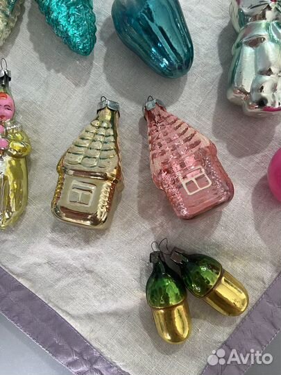 Елочные игрушки СССР