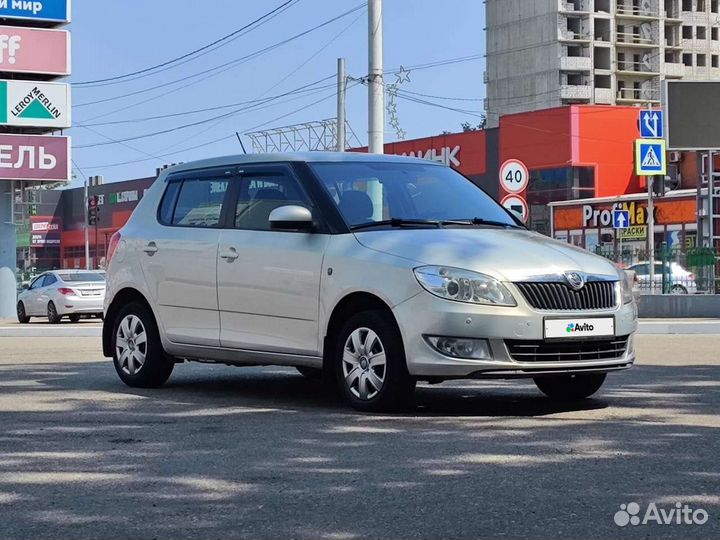 Skoda Fabia 1.6 AT, 2013, 186 000 км
