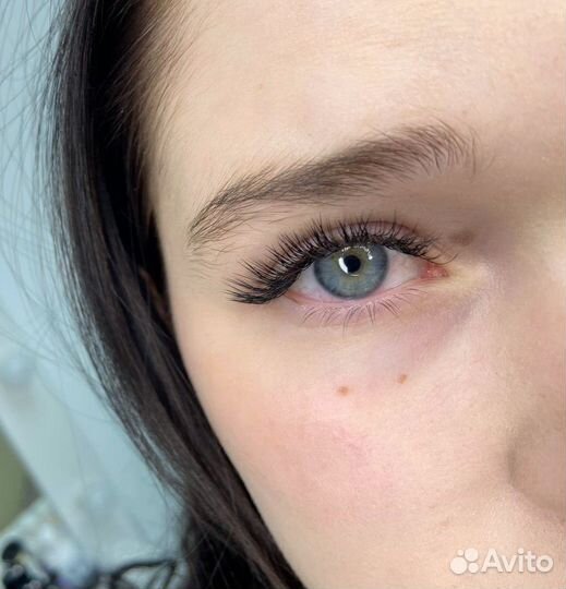 Наращивание ресниц модель