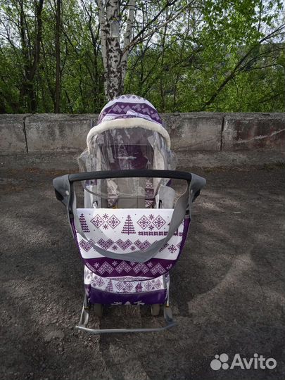 Коляска санки