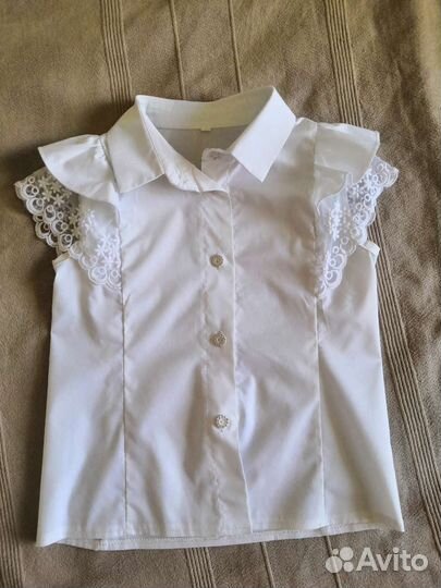 Рубашки блузки 3 штуки