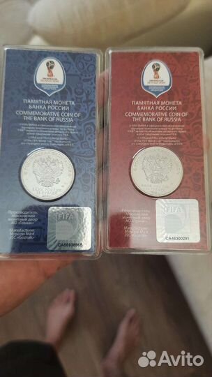 Монеты в блистерах чм по футболу