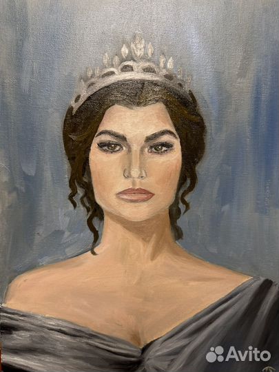 Картина маслом портрет