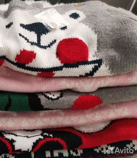 Новогодние вещи европейских брендов новые оригинал