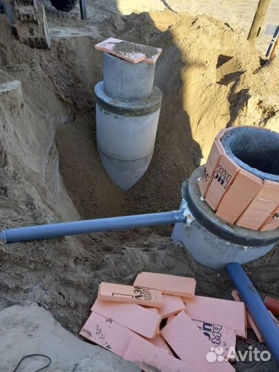 Септик для дачи из бетонных колец