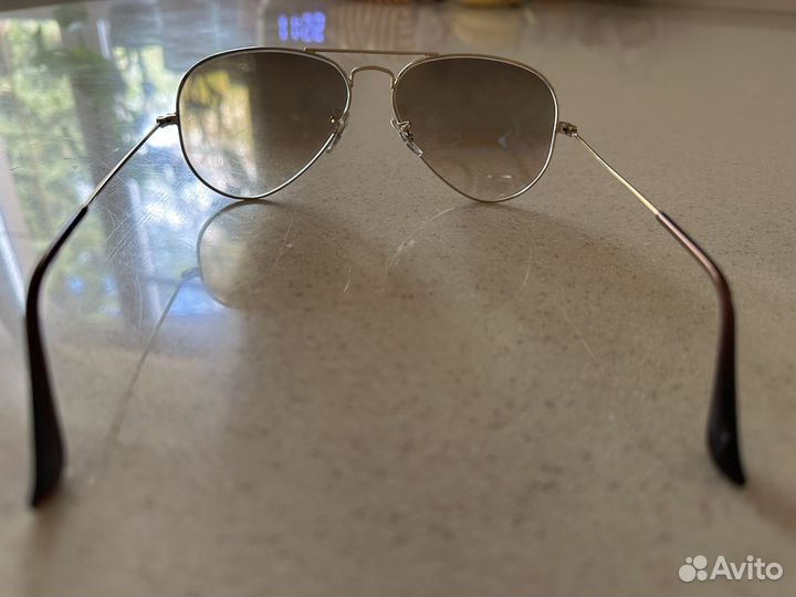 Солнцезащитные очки оригинал авиаторы ray ban