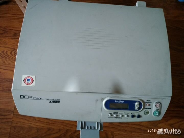 Мфу Brother dcp-7010r принт, скан, копир б/у