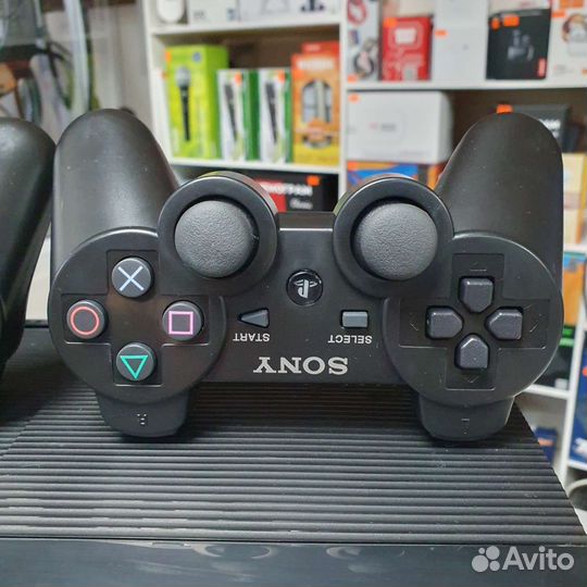 Sony PS3 1000GB, 2 геймпада, 29 игр