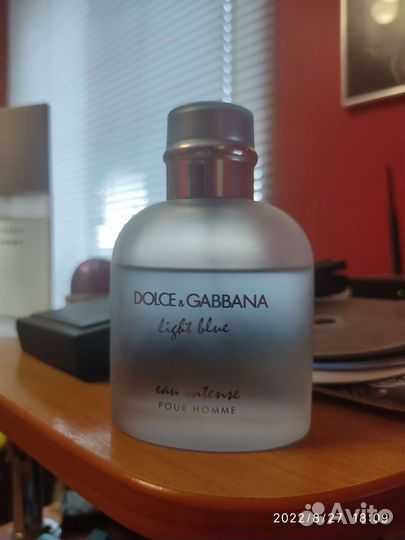 Dolce Gabbana light blue intense