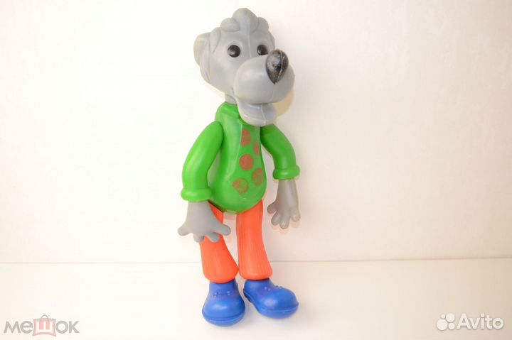 Игрушка СССР Волк Дутыш Ну,погоди Редкий Большой