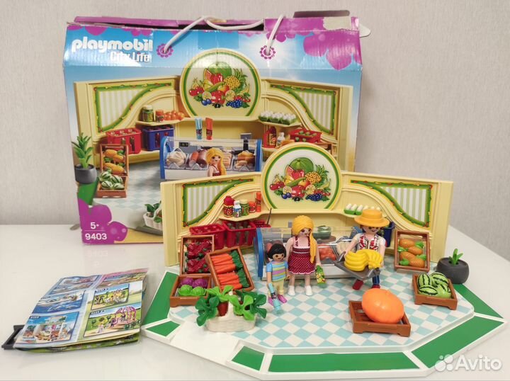 Игровой набор Playmobil продуктовый магазин