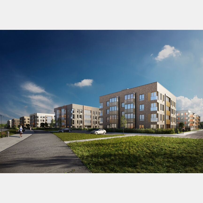 2-к. квартира, 60,7 м², 1/5 эт.