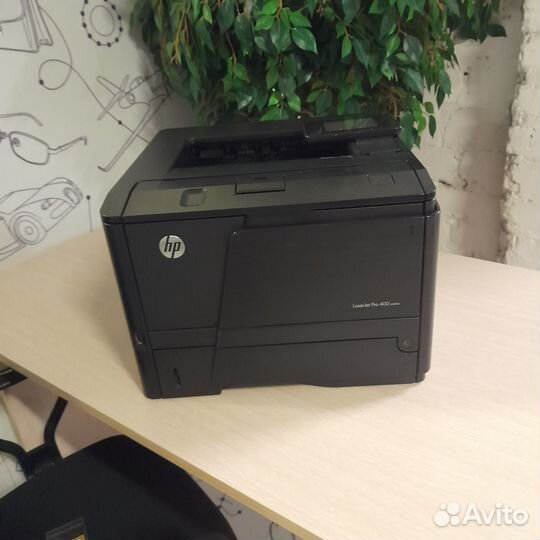Лазерный принтер HP LaserJet pro 400 M401dn.Б/У