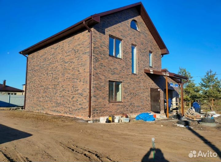 Термопанель фасадная клинкерная foggi bianco (1900