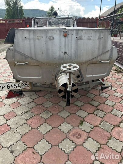 Водомёт лодка Обь 3