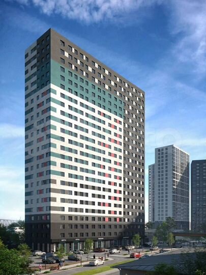 2-к. квартира, 50,7 м², 2/24 эт.