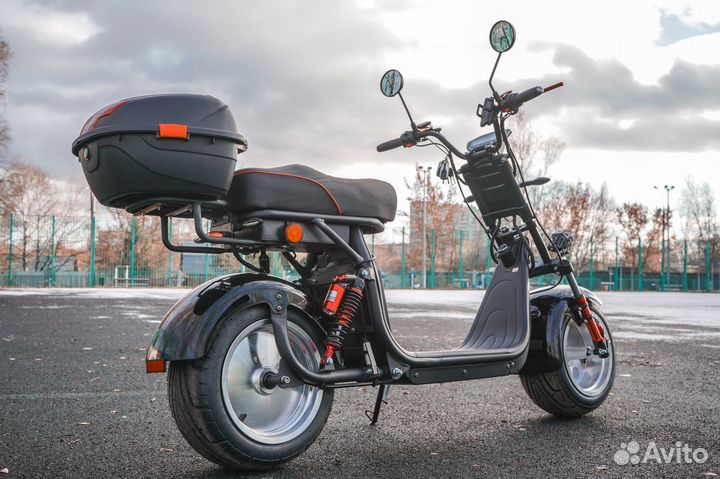 Электроскутер white siberia PRO MAX 3950W ultra