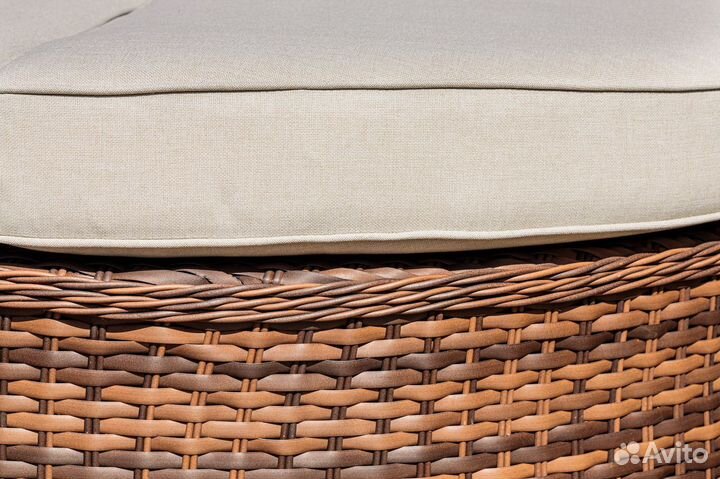 Лежак диван-трансформер Violetta. Ротанг