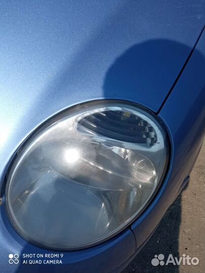 Фара левая Матиз рестайлинг 2012г