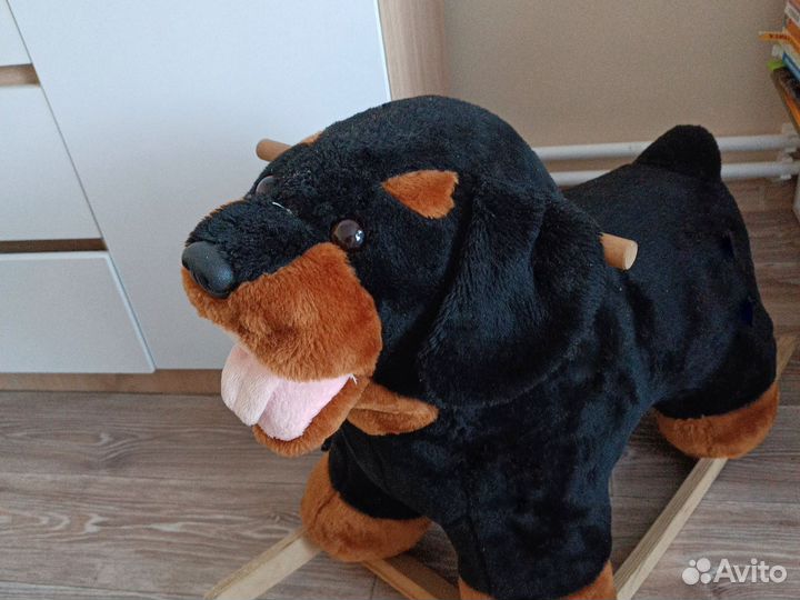 Детская качалка собака