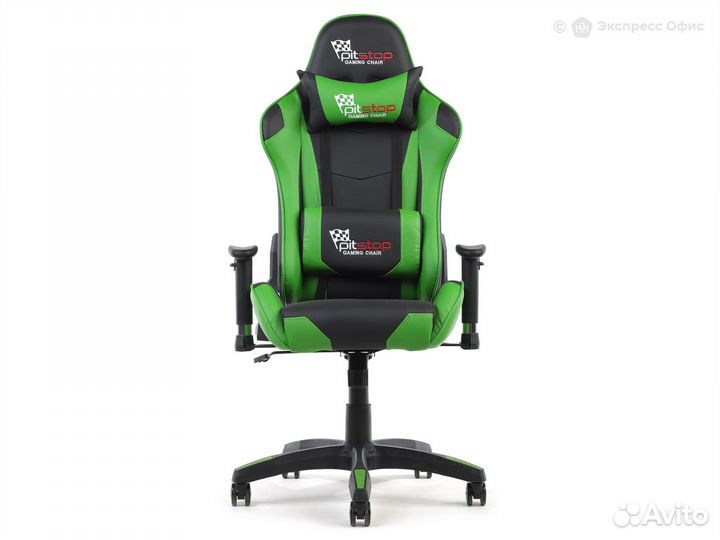 Кресло игровое College CLG-801LXH Green