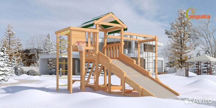 Детский спортивный комплекс для дачи доставка