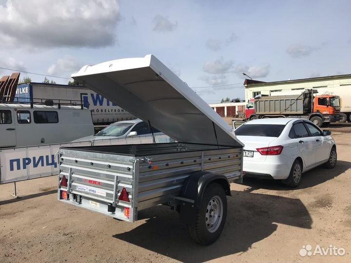 Прицеп с крышкой мзса 817701.026 Н680мм OFF-road