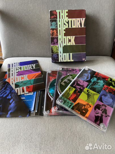 The History of Rock 'n' Roll (5 dvd дисков)