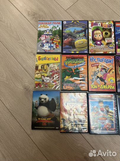 Диски с мультфильмами