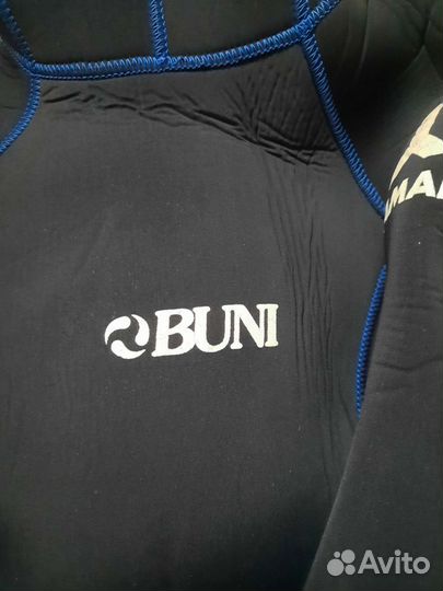 Гидрокостюм для фридайвинга женский 7mm