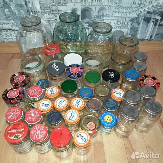 Банка стеклянная