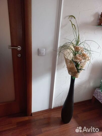 Композиция : букет в напольной вазе