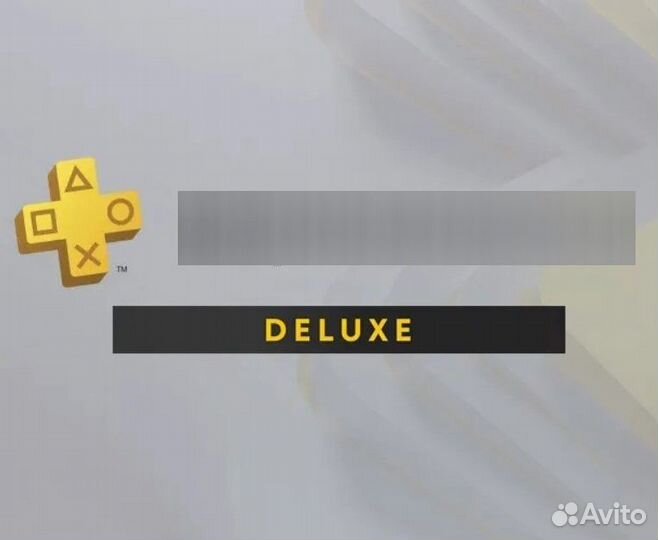 Подписка PS Plus Deluxe Украина 12 месяцев