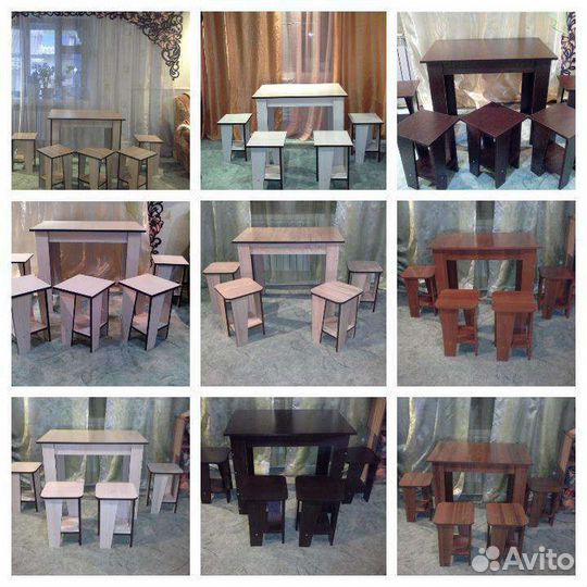 Столик с табуретками