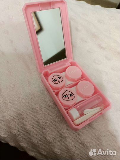 Контейнер для линз Персик Apeach