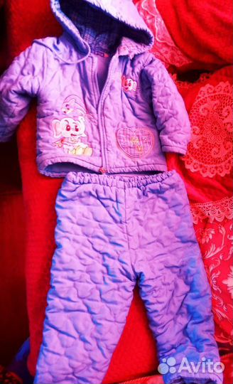 Костюм весенний на 1-2 года