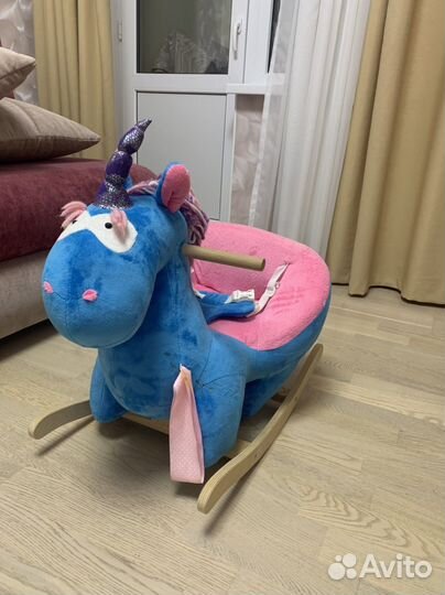 Качалка единорог