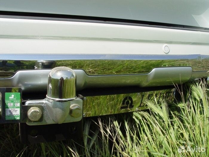 Фаркоп toyota L.C. prado 120/150 нерж. пласт