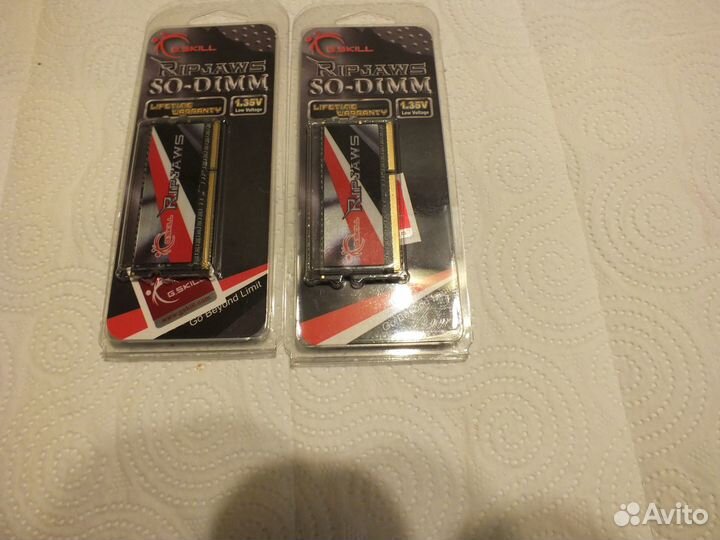Озу для ноутбука G.Skill ddr3L 2x8-16Gb CL9