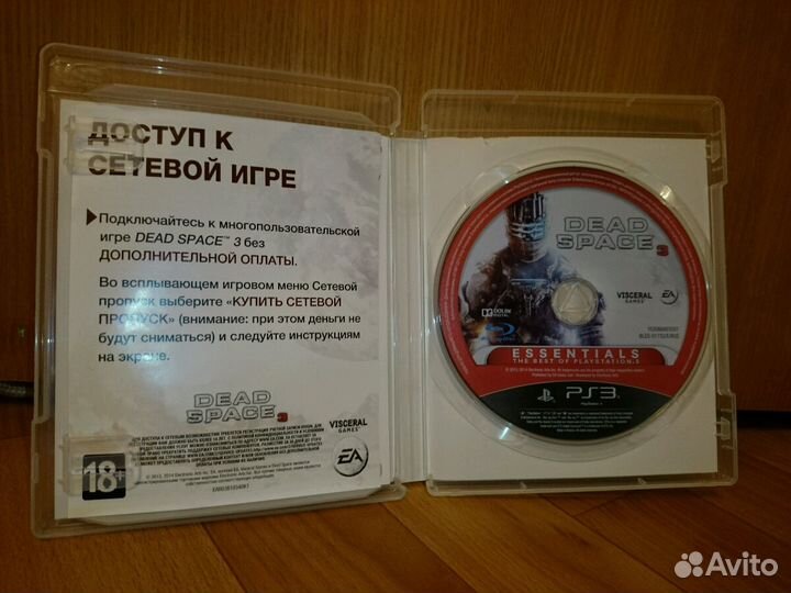 Игра Dead Space 3 на PS3 в идеальном состоянии