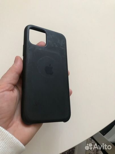 Оригинальный чехол на iPhone 11 pro черный